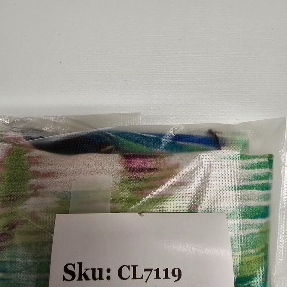 Habitat‎ Clothes Womens Shirt Small Colorful Watercolor Lightweight Coastal - Picture 12 of 12